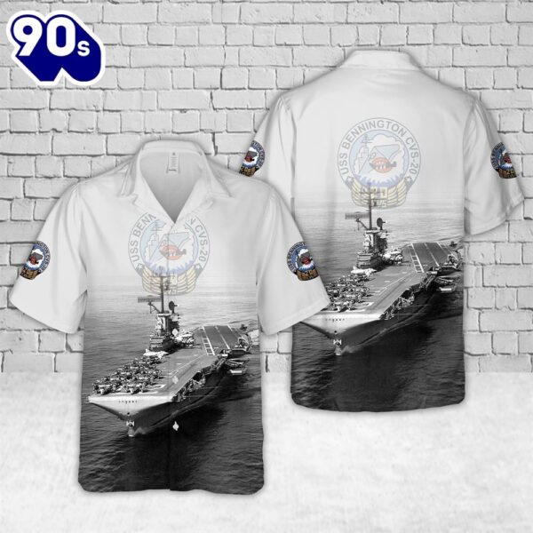 US Navy USS Bennington (CVCVACVS-20) Hawaiian Shirt