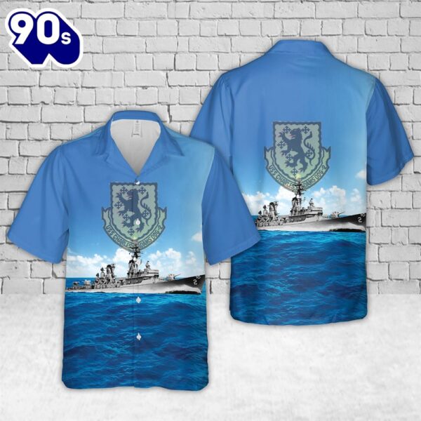 US Navy USS Charles F. Adams (DD-952DDG-2) Hawaiian Shirt
