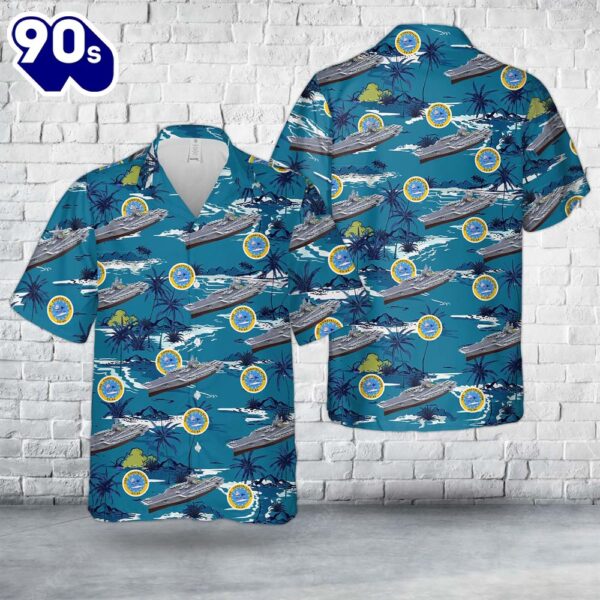 US Navy USS Constellation (CV-64) Hawaiian Shirt