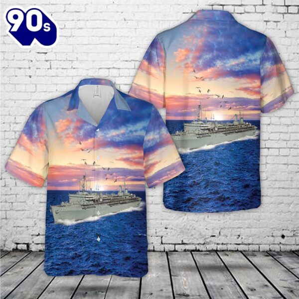 US Navy USS Dixon AS-37 Hawaiian Shirt