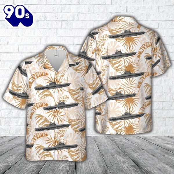 US Navy USS Enterprise (CV-6) Hawaiian Shirt
