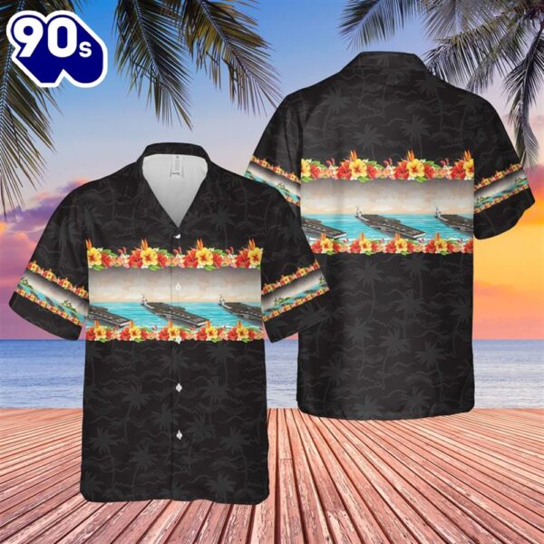 US Navy USS Enterprise (CVN-80) Hawaiian Shirt