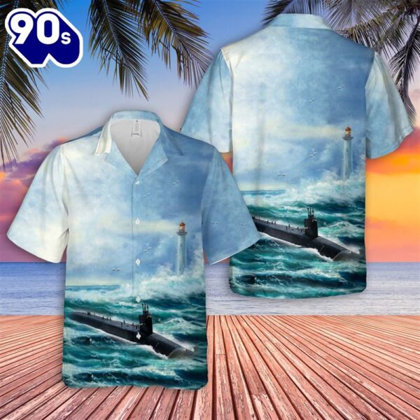 US Navy USS Florida (SSGN-728) Hawaiian Shirt