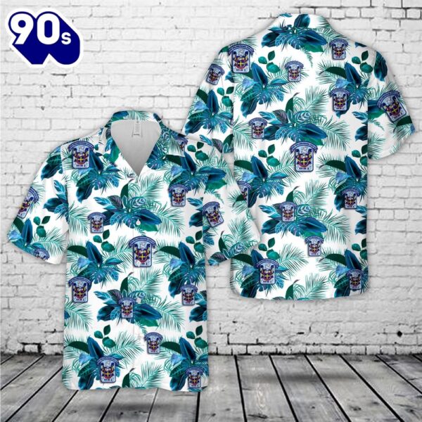 US Navy USS Goldsborough (DDG-20) Hawaiian Shirt