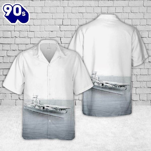 US Navy USS Hornet (CV-8) Yorktown-class aircraft carrier Hawaiian Shirt