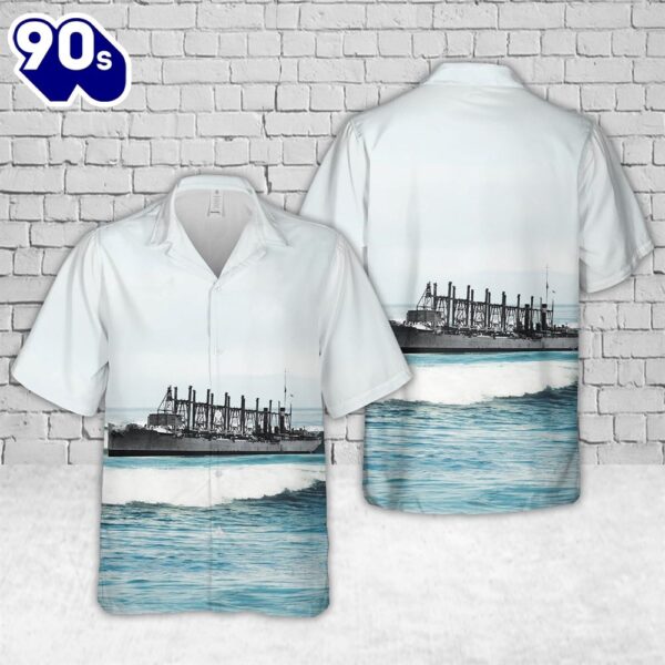 US Navy USS Jason (AC-12AV-2) Hawaiian Shirt