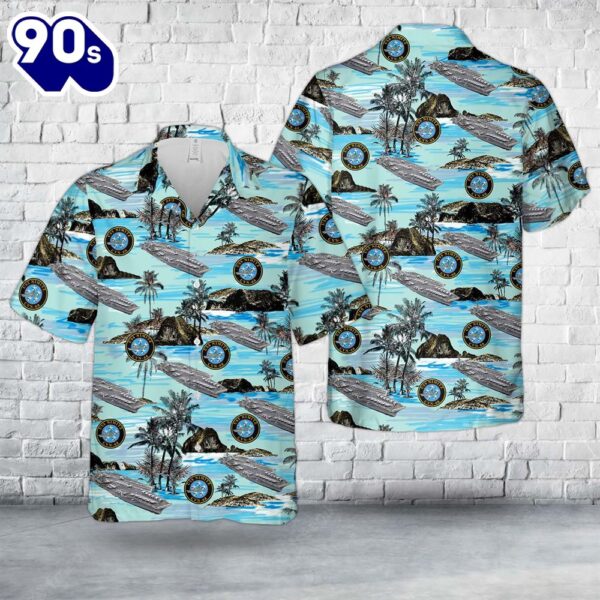 US Navy USS Nimitz (CVN-68) Hawaiian Shirt