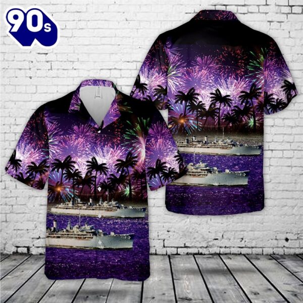 US Navy USS Sierra (AD-18) Hawaiian Shirt
