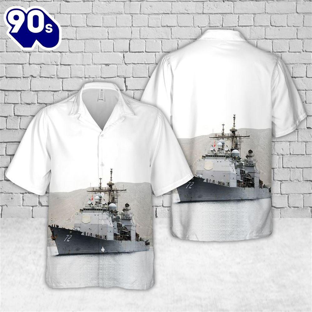US Navy USS Vella Gulf (CG-72) Hawaiian Shirt US Navy USS Vella Gulf (CG-72) Hawaiian Shirt