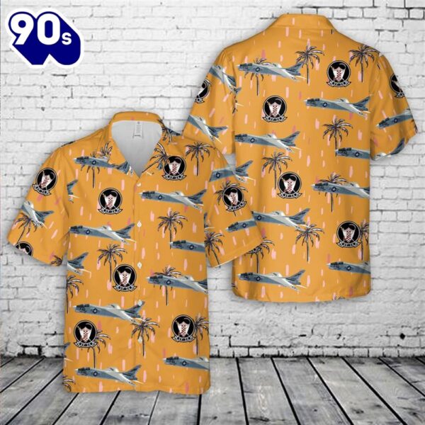 US Navy Vought F-8 Crusader Of VF-24 Hawaiian Shirt