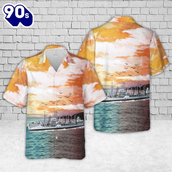 USS Chikaskia (AO-54) U.S Navy Ship Reunions Hawaiian Shirt