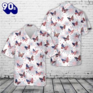 4th of July Butterflies Seamless…