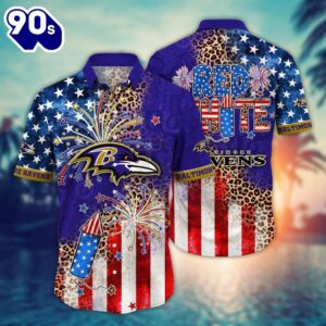 Baltimore Ravens NFL Hawaiian Shirt…