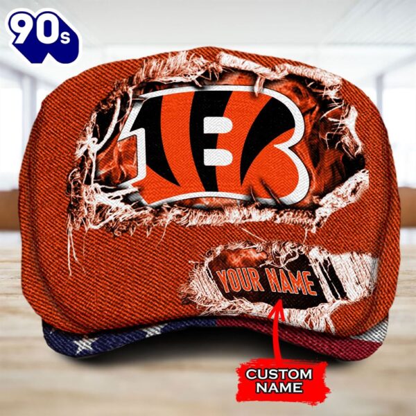 Cincinnati Bengals NFL Jeff Cap Custom Name