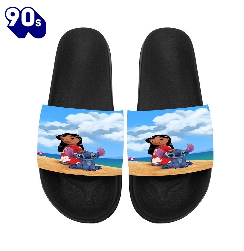 Lilo And Stitch 3D Gift For Fans Sandals Lilo And Stitch 3D Gift For Fans Sandals