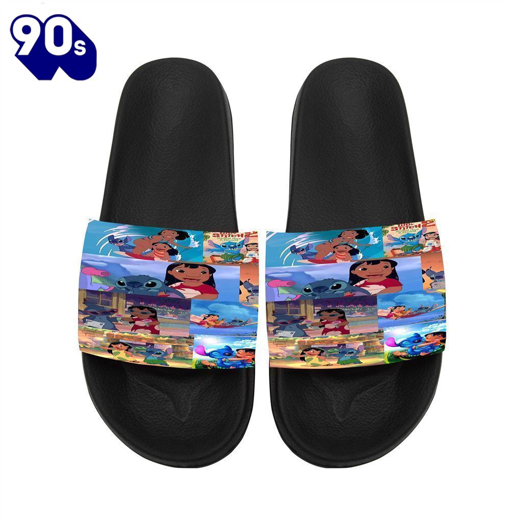Lilo And Stitch Logo Gift For Fans Sandals Lilo And Stitch Logo Gift For Fans Sandals