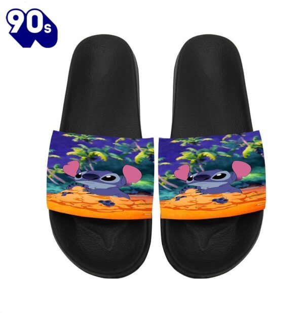 Lilo And Stitch Stitch Playing Sand Gift For Fans Sandals