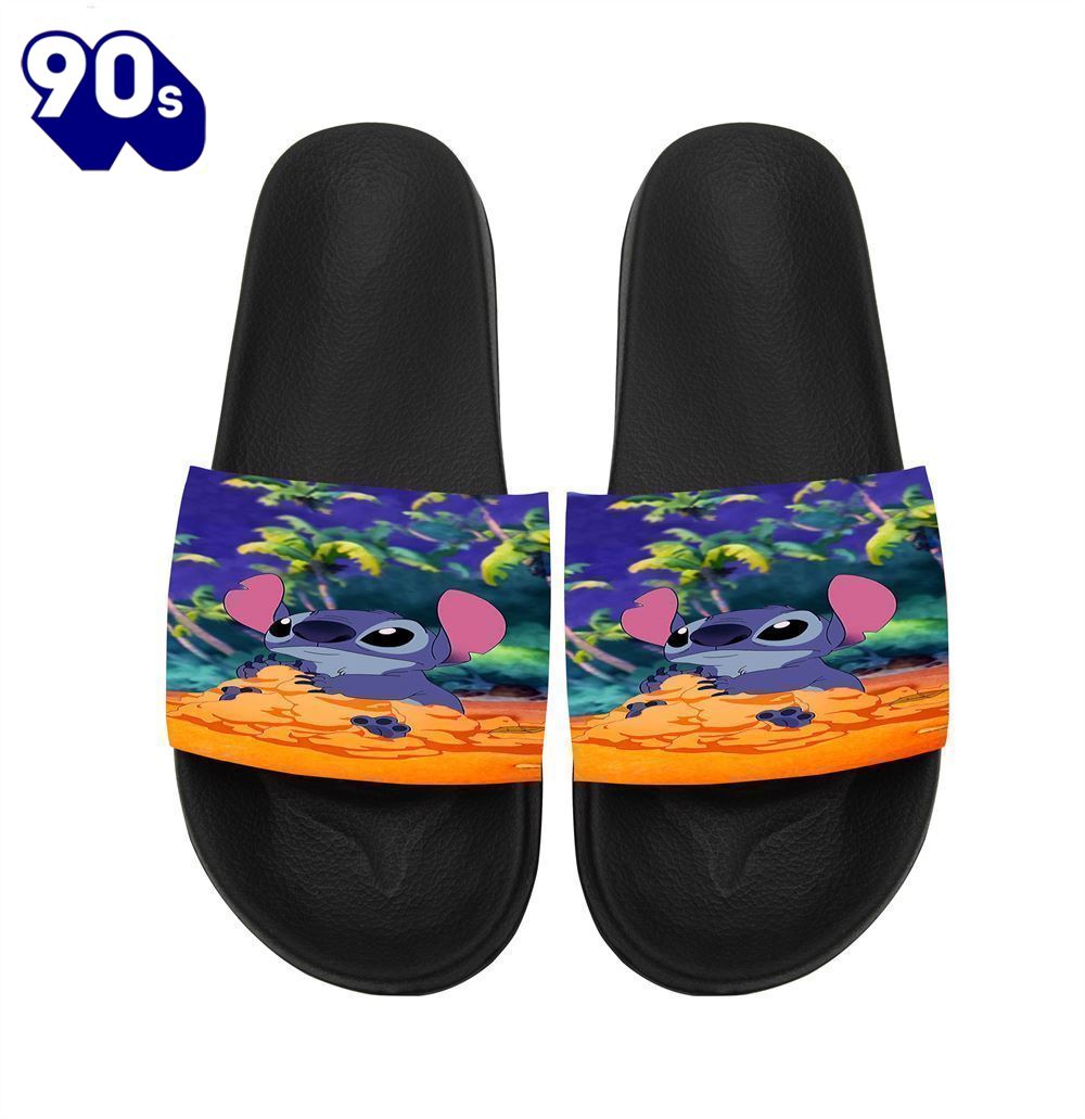 Lilo And Stitch Stitch Playing Sand Gift For Fans Sandals Lilo And Stitch Stitch Playing Sand Gift For Fans Sandals