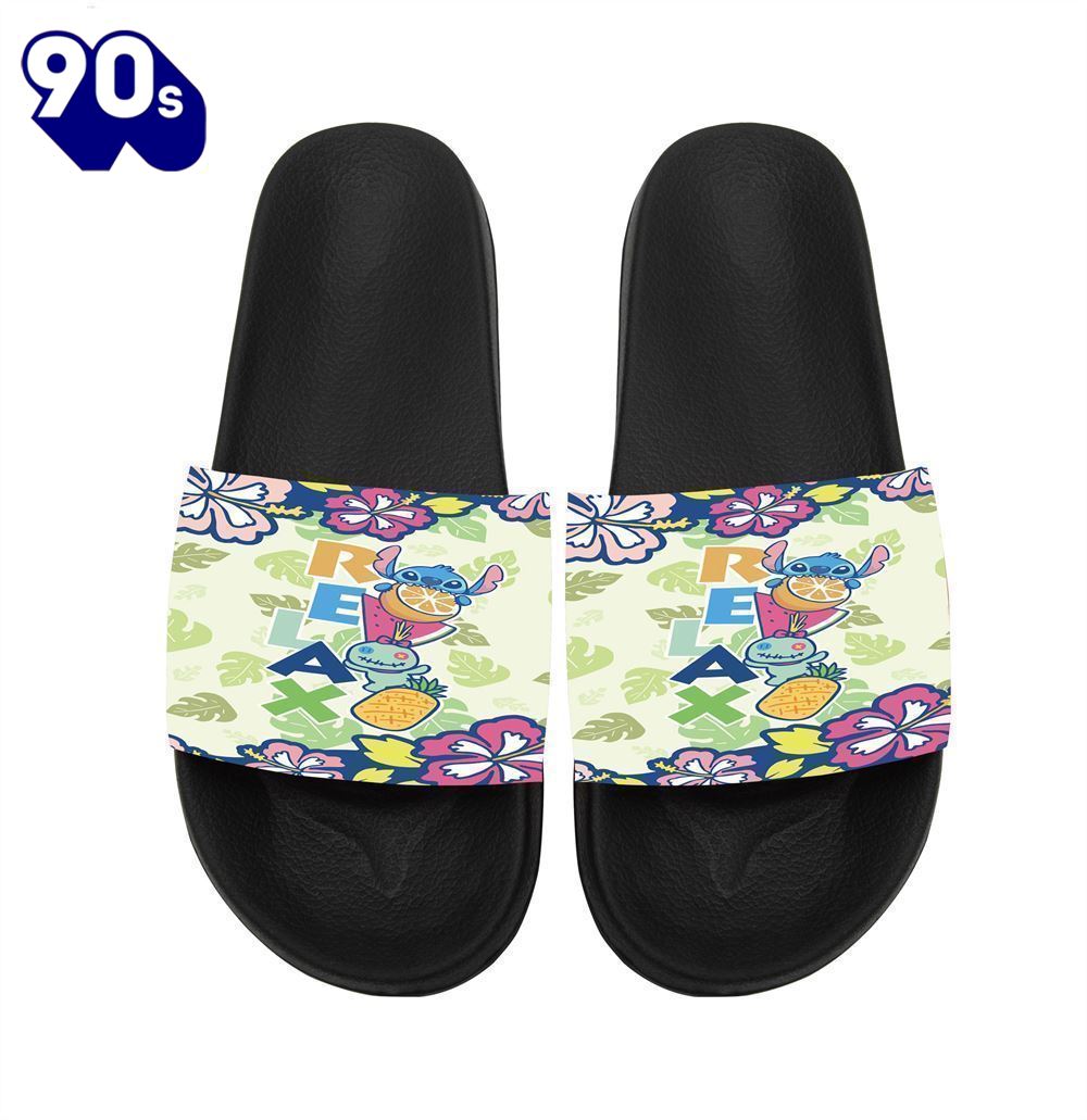 Lilo And Stitch Stitch Relax Gift For Fans Sandals Lilo And Stitch Stitch Relax Gift For Fans Sandals