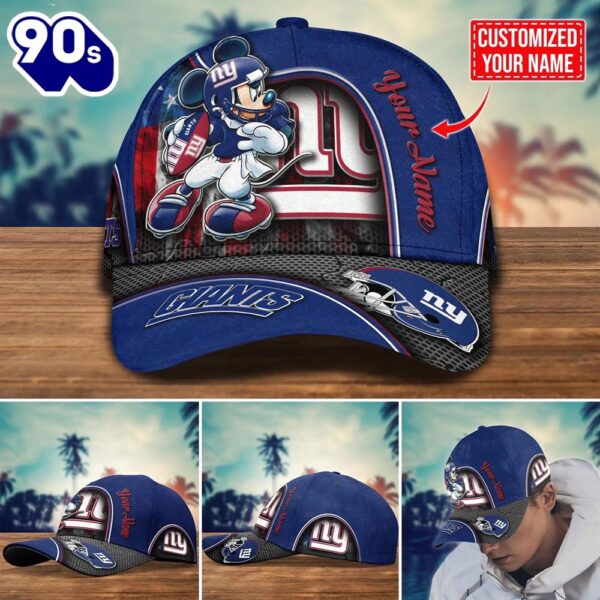 NFL New York Giants Mickey New Arrivals Custom Cap