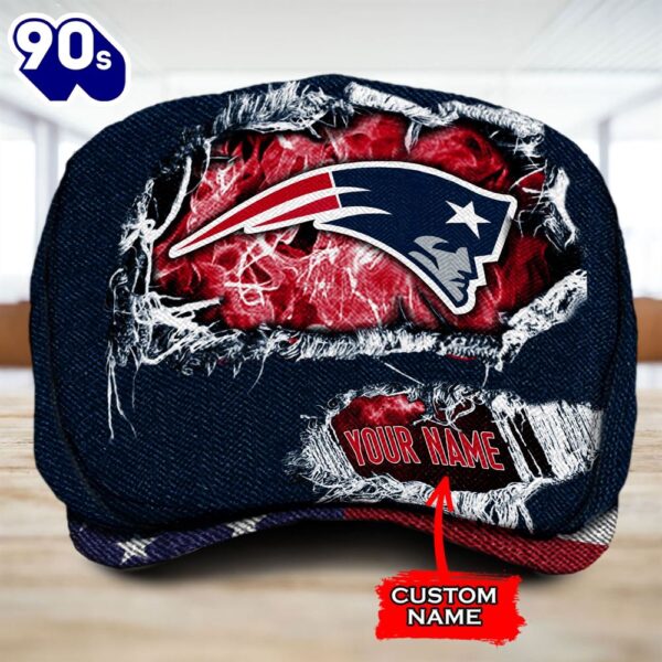 New England Patriots NFL Jeff Cap Custom Name
