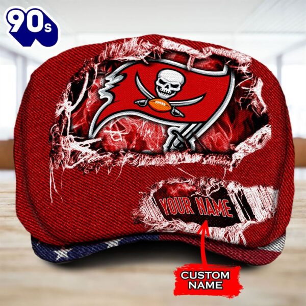 Tampa Bay Buccaneers NFL Jeff Cap Custom Name