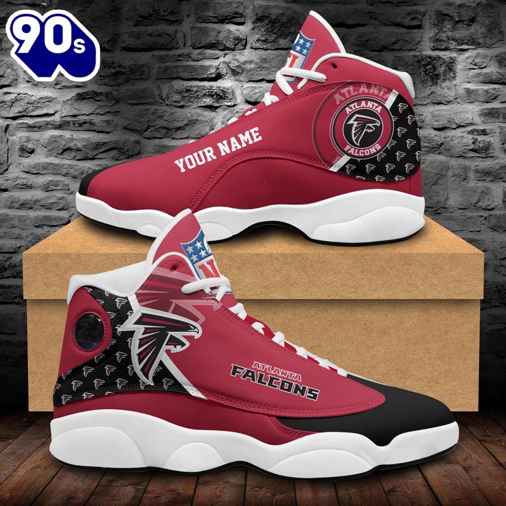 Atlanta Falcons Shoes Custom Your Name Jordan 13 Shoes Atlanta Falcons Shoes Custom Your Name Jordan 13 Shoes
