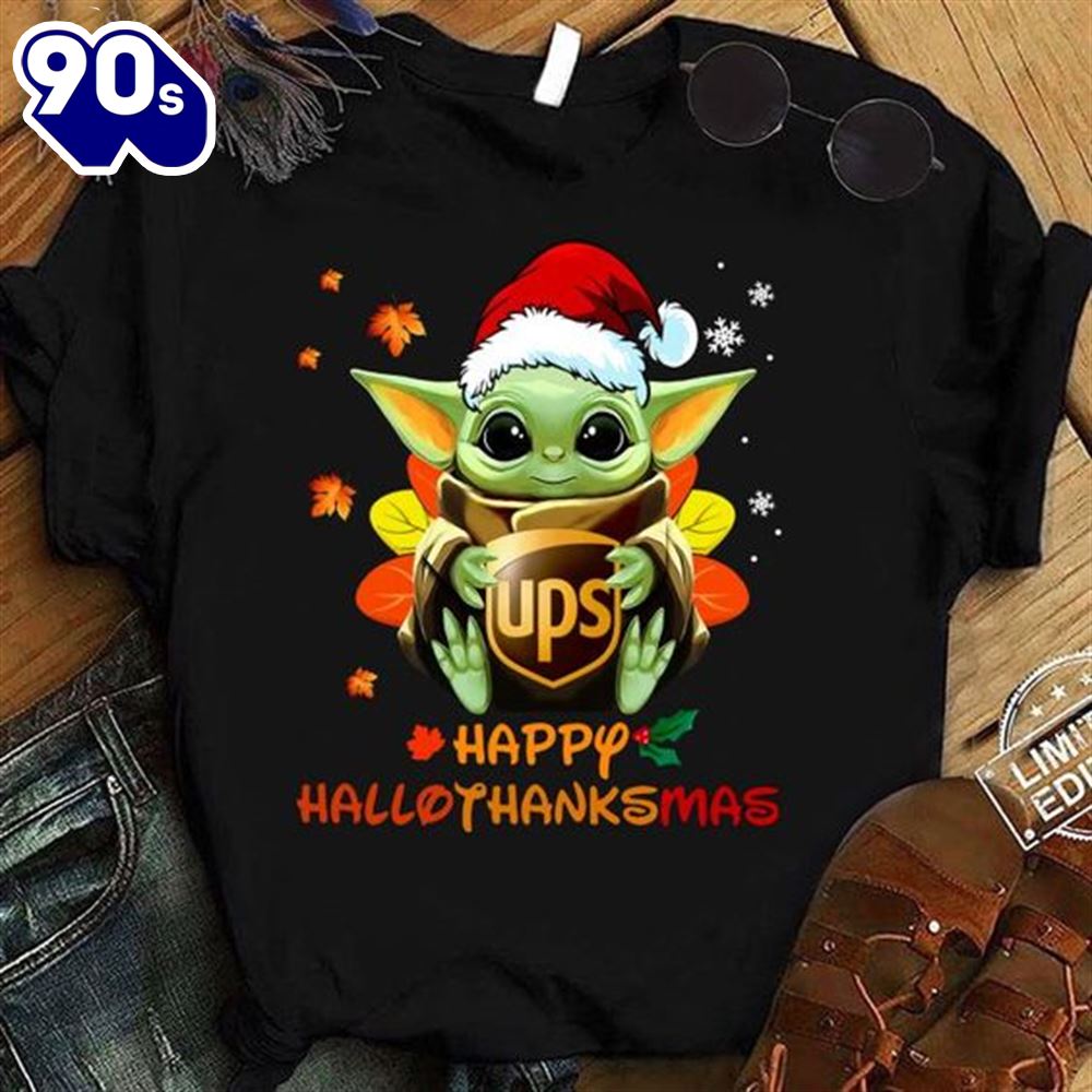 Best Baby Yoda Mashup Ups Happy Hallothanksmas Shirt Best Baby Yoda Mashup Ups Happy Hallothanksmas Shirt