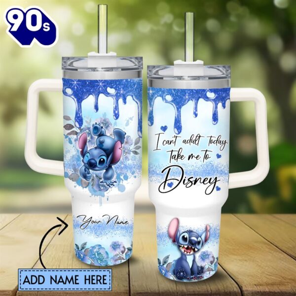 I Can’t Adult Stitch 40oz Stainless Steel Tumbler