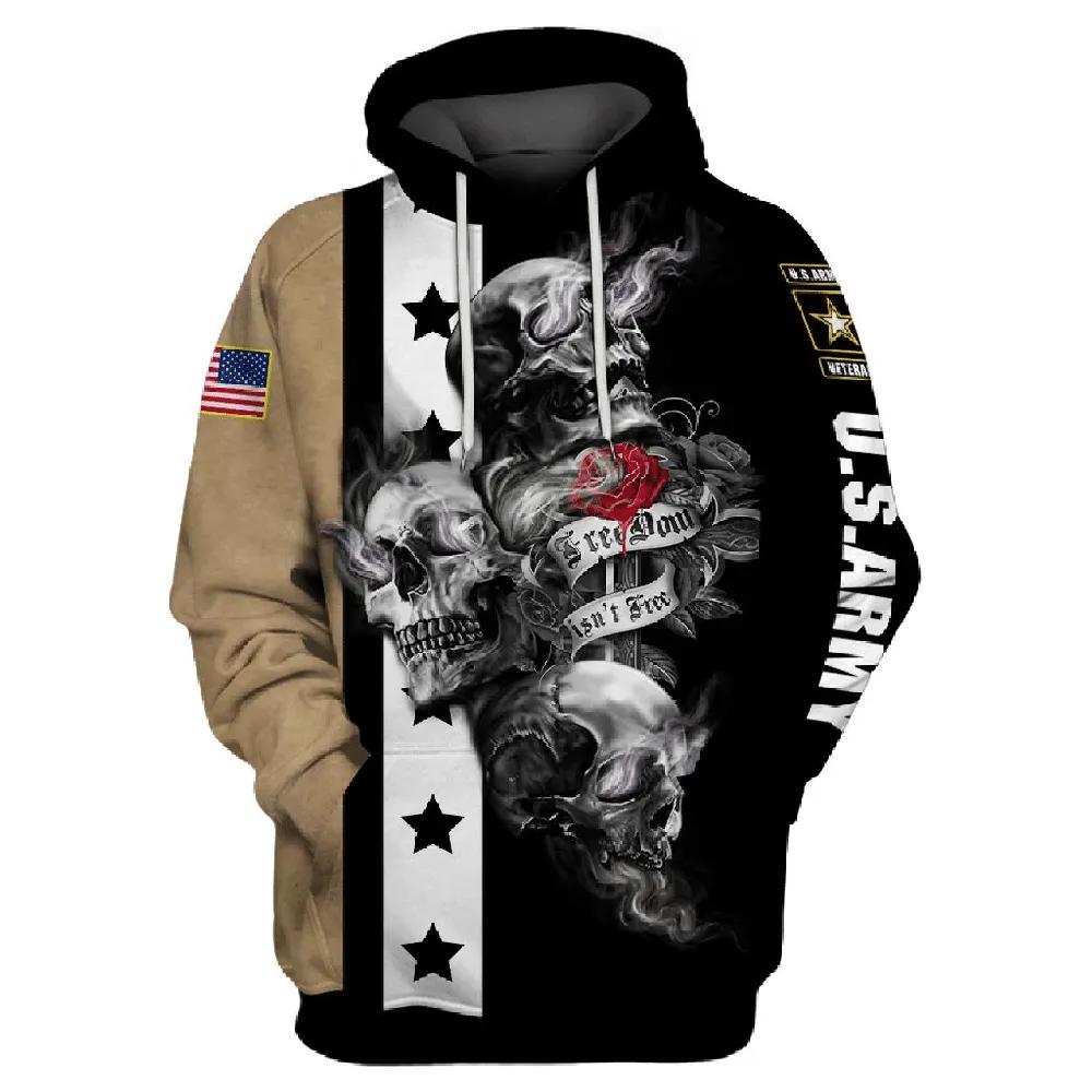Veteran U.S Army Veteran Freedom Isn't Free 3D Hoodie All Over Printed Veteran U.S Army Veteran Freedom Isn't Free 3D Hoodie All Over Printed