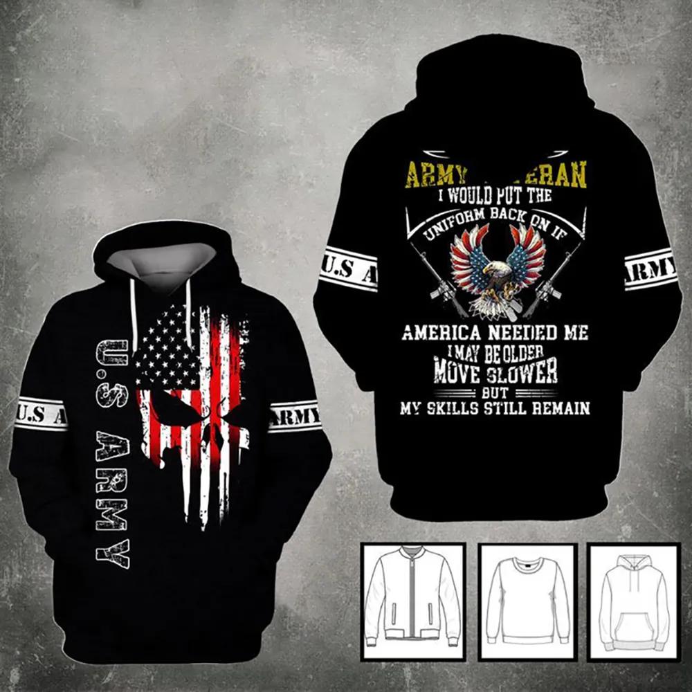 Veteran U.S Army Veteran Put The Uniform Back On 3D Hoodie All Over Printed Veteran U.S Army Veteran Put The Uniform Back On 3D Hoodie All Over Printed