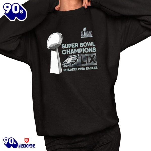 2025 Eagles Super Bowl LIX Champions Shirt