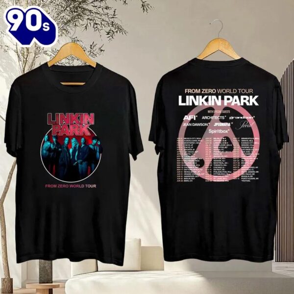 2025 Linkin Park From Zero World Tour Shirt, Linkin Park Rock Band Tee For Fans