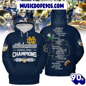 2025 Orange Bowl Champions Notre…