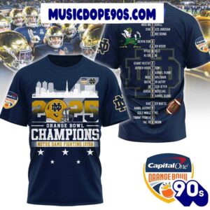 2025 Orange Bowl Champions Notre…