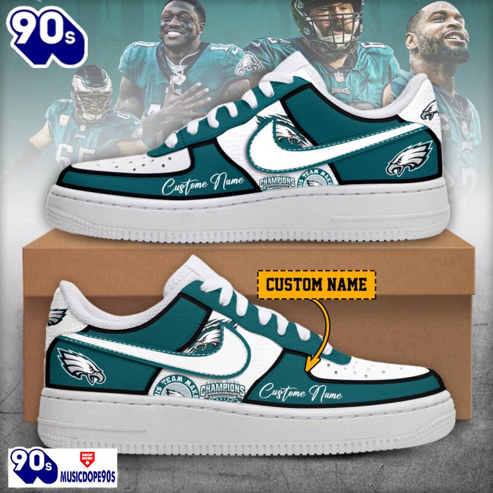 2025 Philadelphia Eagles Air Force 1 Shoes 2025 Philadelphia Eagles Air Force 1 Shoes