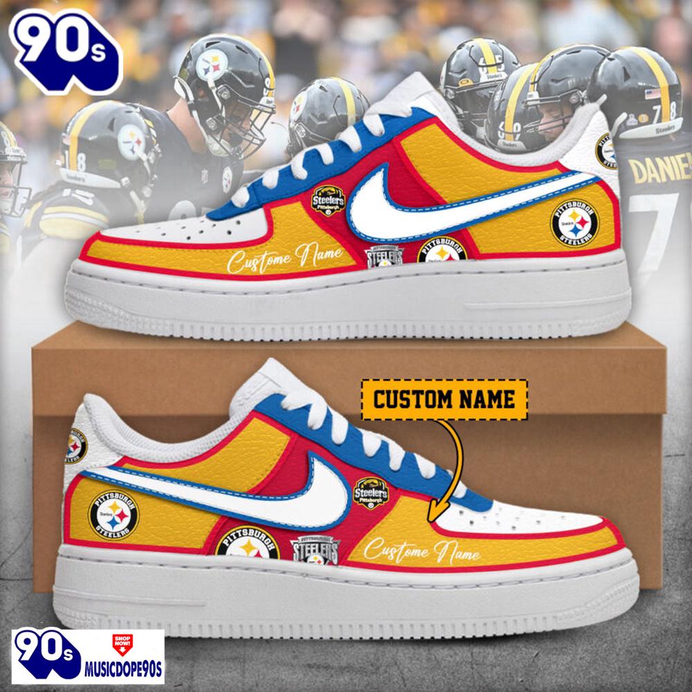 2025 Pittsburgh Steelers Air Force 1 Shoes 2025 Pittsburgh Steelers Air Force 1 Shoes