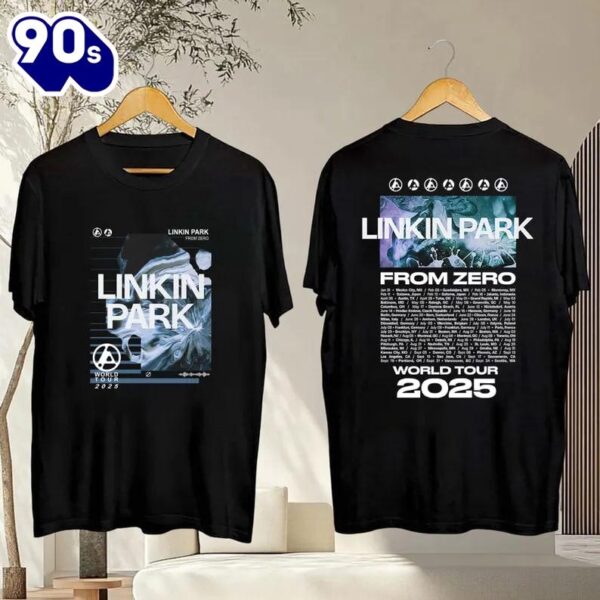 2025 Tour Linkin Park Shirt, Linkin Park From Zero World Tour Shirt For Fans