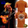 2026 Chris Stapleton x Texas Longhorns T Shirt, Viral 3D Music Tee