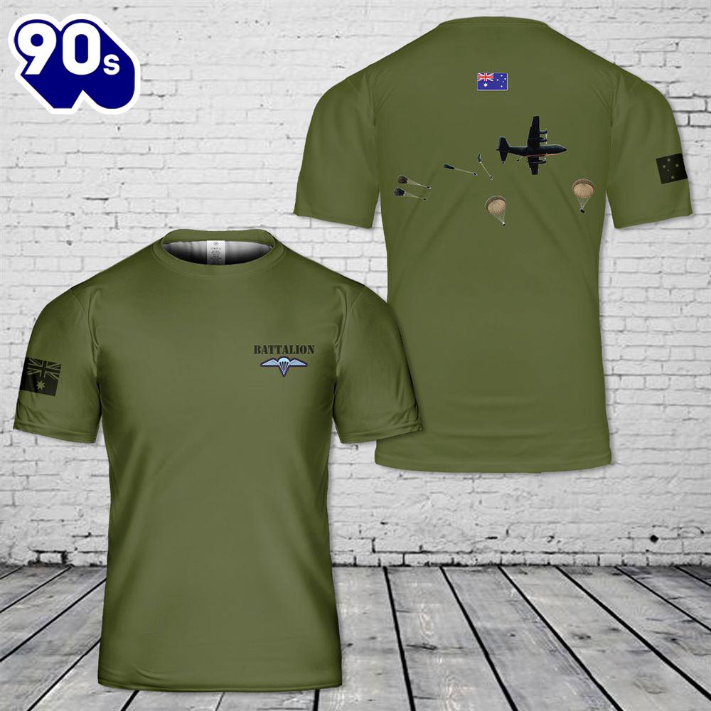 3rd Battalion, Royal Australian Regiment 3D T-Shirt - Veteran 3D Shirt 3rd Battalion, Royal Australian Regiment 3D T-Shirt - Veteran 3D Shirt