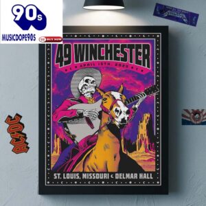 49 Winchester St Louis Missouri Reveal 2025 At Delmar Hall On April 15 2025 Skeleton Cowboywork Canvas