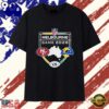 49ers vs Rams NFL 26 Melbourne Game Shield Matchup T Shirt, Viral 2D Graphic Tee