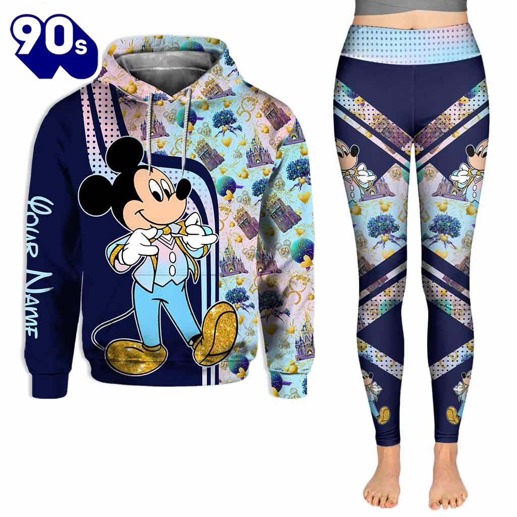 50 Years Of Magics - Personalized Mickey Mouse Hoodie and Leggings 50 Years Of Magics - Personalized Mickey Mouse Hoodie and Leggings