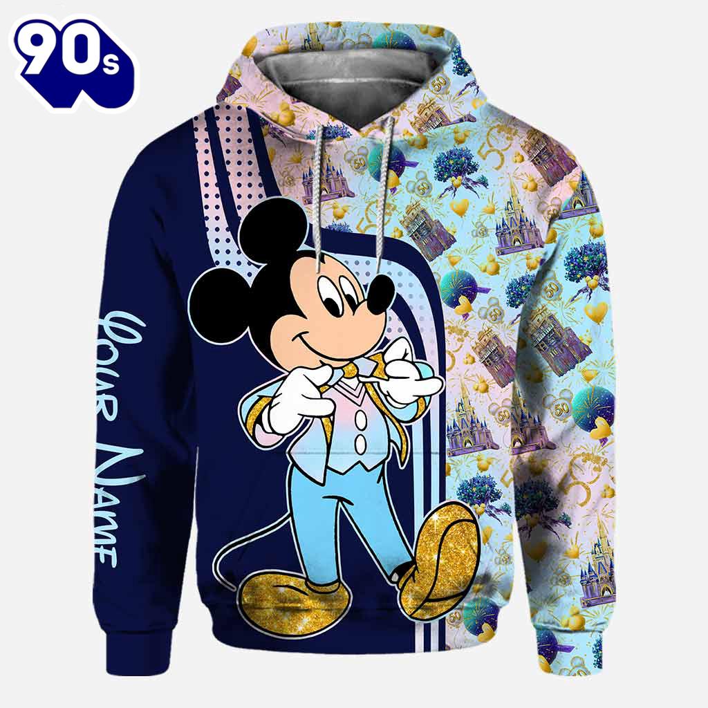 50 Years Of Magics - Personalized Mickey Mouse Hoodie and Leggings 50 Years Of Magics - Personalized Mickey Mouse Hoodie and Leggings