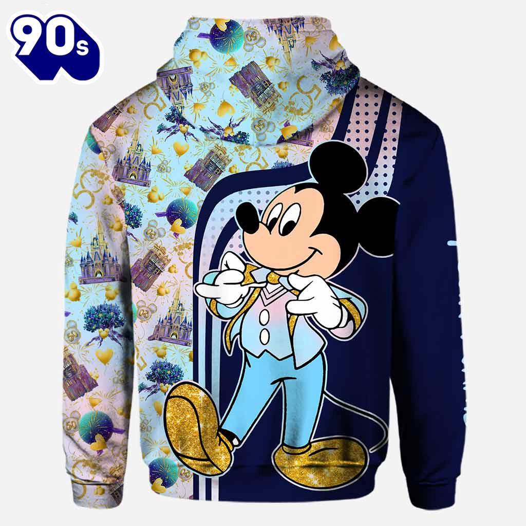 50 Years Of Magics - Personalized Mickey Mouse Hoodie and Leggings 50 Years Of Magics - Personalized Mickey Mouse Hoodie and Leggings