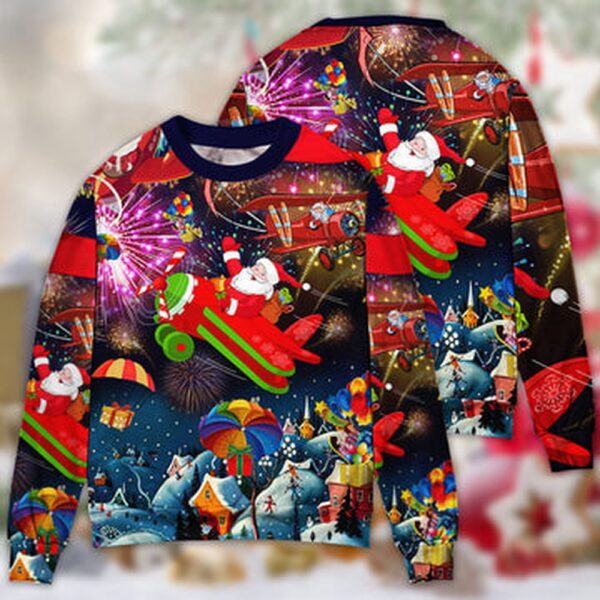 Christmas Spreading Love Santa 3D All Over Print Hoodie