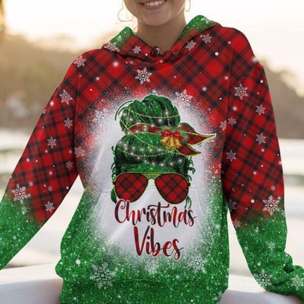 Christmas Vibes Hoodie 3D All Over Print Hoodie