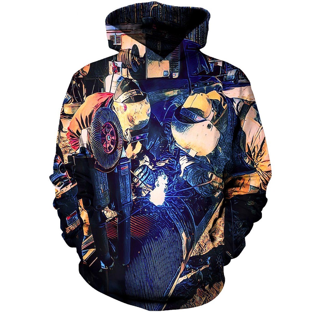 Cool Hoodie Welders Star Christmas 3D All Over Print Hoodie Cool Hoodie Welders Star Christmas 3D All Over Print Hoodie