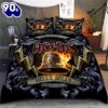 Ac Dc Music Band Quilt Blanket Bedding Set Decor Home