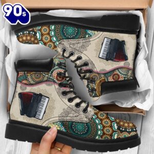 Accordion Vintage Mandala Asboot All Season Boots